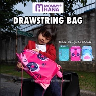 DRAWSTRING BAG MOMMYHANA | TUTION BAG | BEG MENGAJI