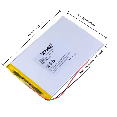 30100145 Universal For Digma optima 10.6 3G TT1006MG / For irbis tz172 Tablet Battery 6000mah 3.7V P