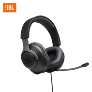 JBL Quantum 100 Wired Over-Ear Gaming Headphones หูฟังสำหรับเกมเมอร์ด้วยรายละเอียดเสียงแบบ JBL Quant