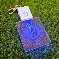 3D LED Keychain Football Club Chelsea