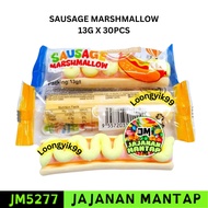 *Halal* LOONG LOONG SAUSAGE MARSHMALLOW 13G X 30PCS HALAL [JM5277]