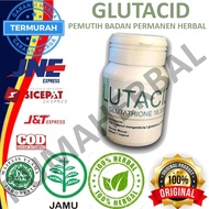 [PRODUK ORIGINAL] Glutacid 16000 mg ori pemutih BPOM Mencerahkan Kulit Seluruh Tubuh Cepat Alami Herbal Ampuh