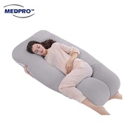 MEDPRO™ NEW U-Shaped Pregnancy Pillow (Machine Washable Zipper Cover)