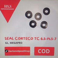 {5 PCS} SEAL SIL TC 6,5-14,5-7 GRAND/GL CORTECO ORIGINAL