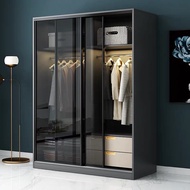 F·1 Wardrobe Sliding Door Transparent Wardrobe Clothes Display Cabinet