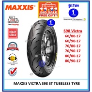 MAXXIS VICTRA S98 F1 60/80 , 60/90,  70/80 , 70/90 , 80/90 TUBELESS TYRE TAYAR (100% ORIGINAL MAXXIS