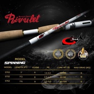 G-TECH RIVULET MEKONG TODAY CARBON SPINNING ROD