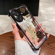 Case For Samsung A07 M07 F07 F70E 5G M17E 5G Transparent Phone Anti-Fall