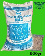 Repack 500gr DM-2 Pakan Finisher Itik Pedaging DUCK MEAT-2 Makanan Bebek Wonokoyo Jaya Kusuma