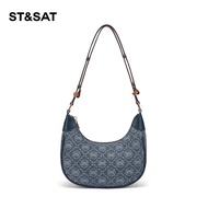 ST&SAT | Underarm Baguette Bag Women Jeans Denim