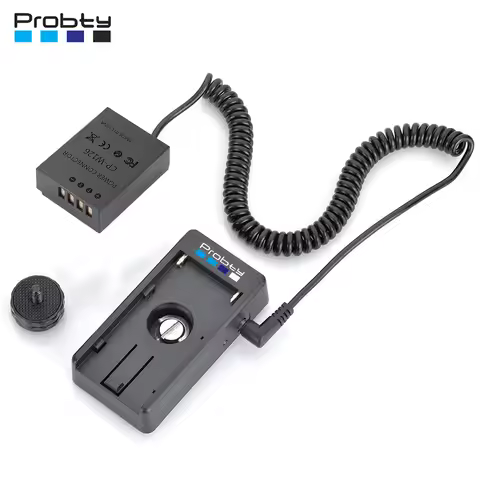 CP-W126 DC Coupler NP-W126 NP-W126S Dummy Battery+NP-F Battery Adapter Plate for Fujifilm XT3 XT30 X