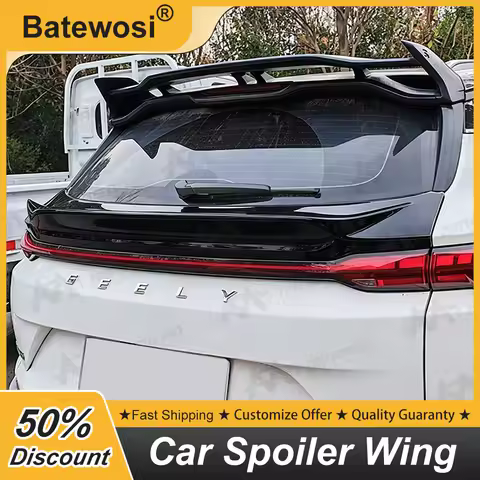For Geely Coolray X50 Belgee Proton X50 2019 20 21 22 23 24 25 Rear Middle Trunk Lid Car Spoiler Win