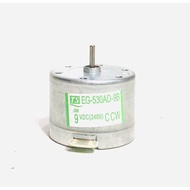 Dinamo Motor tape 9 VDC 2 Pin 2400 RPM CCW