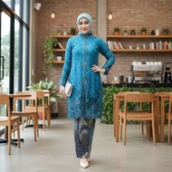 Setelan kebaya wisuda modern hijab remaja style modis Tile payet high quality terbaru / Kebaya encim
