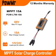 Y-Solar 15A MPPT Solar Charger Controller รองรับแบตเตอรี่ 12 ~ 24V สำหรับการใช้งานอย่างรวดเร็ว