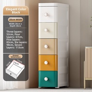 JILI | Bathroom Kitchen Slim Gap Storage Cabinet 20-25cm