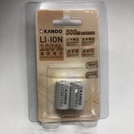 KANDO CR2  CR2 充電池 充電電池 LI-ION 兩顆入 500回充放電循環  高效電芯 更耐久 無記憶效應