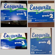 Easywrite Pad Paper Grade 1 / 2 / 3 / 4 80 leaves per Pad