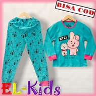 Girls' Pajamas / Girls' Suits / Girls' Clothes D&C 1-10 years BTS BT21 Cooky RJ