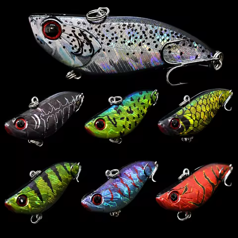 Wlure Lipless Fishing Lure VIB 16g Tight Wiggle Sinking Long Casting L802