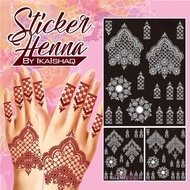 Inai Sticker Stencil Exclusive Henna Sticker Design Pengantin