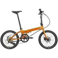 DAHON (ASSEMBLED) LAUNCH D8 ADULT 8-SPEED DISC 20" FOLDING BIKE (JAWS HINGE) - ORANGE