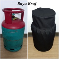 Sarung Tong Gas Hitam/ Gas Cylinder Cover