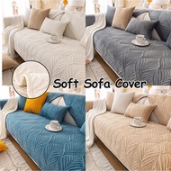 Soft Sofa Cover 1/2/3/4 Seater L Shape Four Season Combination Durable Anti-slip Sofa Cover Anti-slip Protector Cushion