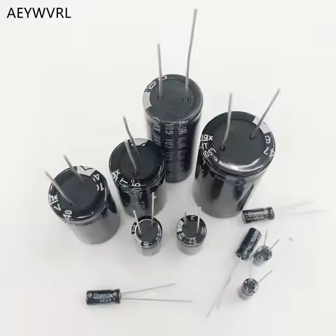 1000PCS-20PCS 10V 16V 25V 35V 50V Electrolytic Capacitor 0.1UF 1UF 4.7UF 10UF 22UF 47UF 100UF 220UF 