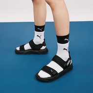 PUMA彪马官方 新款男女同款情侣缓震凉鞋 RS-SANDAL 374862 黑色-水泥灰-02 38