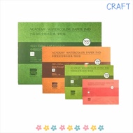 CRAFTML Watercolor Paper Block, 20 Sheets 300g Watercolor Sketchbook, 32K 16K 8K Art Paper 100% Cott