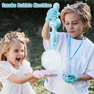 Magic Bubble Machine, Colored Smoke Bubble Machine, Party Magic Interactive Mist Bubble Machine, Cut
