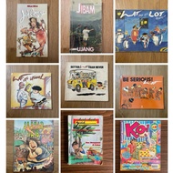 Komik Melayu lama [Rare] Komik Lat Kampung Boy, Jaafar Taib, Siri Produksi Ujang, Siri Produksi Gila