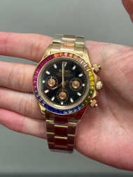 客製化精工機芯改裝機械手錶 / DM查詢訂製 / Seiko mod / Rainbow Daytona