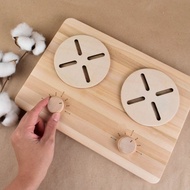 木製兒童蒙特梭利玩具廚房用具食品玩具幼兒最佳禮物