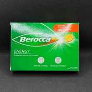 [SG] Berocca Energy Effervescent [Vitamin B & C & Minerals] 4-in-1, Mango Orange, Orange, Raspberry 