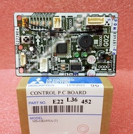 อะไหล่แท้ศูนย์/ตัวรับสัญญาณแอร์มิตซูบิชิ/E22L36452/ELECTRONIC CONTROL P.C.BOARD/ใช้กับรุ่น MS-GK09VA