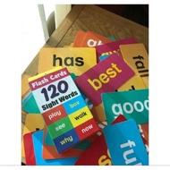 Flash Cards 120 sight words