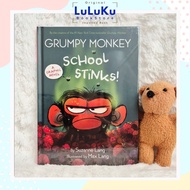 GRUMPY Imported Comic Reading story book for children monkey a Graphic Novel - SCHOOL STINKS childre