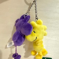 Woodstock 胡士托鑰匙圈吊飾 史努比好友 小黃鳥 吊飾