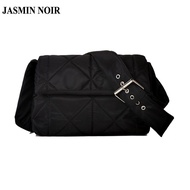 JASMIN NOIR Oxford Women's Sling Bag Simple Messenger Bag Flap