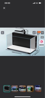 60cm X 3 0 x 3 0背濾魚缸