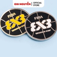 FIBA WC Premium Basketball Referee Coin