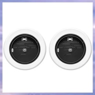 (V L A O)Voice Controlled Battery Powered 0-10000Lux Light Sensor 2Pcs Tuya Zigbee 3.0 Mini Detector