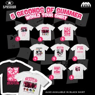 5 Seconds of Summer - Mugmania - Everyone's a Star Merch - 5SOS T shirt - White Shirt Only - Unisex