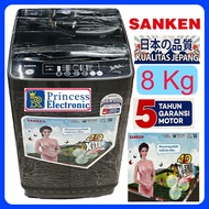 MESIN CUCI SANKEN 1 TABUNG 8KG AW S 866PP