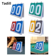 [dksqer] Multi Sport Scoreboard Flip Number Score Board 2 Digit Scoring for Coaches Outfoor Game
