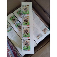 YEMEN - 1974 WORLD CUP 1V 6b STAMP- vertical strip of 4 used stamps Football Soccer