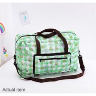 Cute Keroppi Kerokerokeroppi Foldable Lightweight Waterproof Travel Check In/Hand Luggage Bag