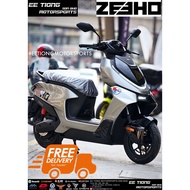 EV BIKE ZEEHO AE4 EV SMART SCOOTER ELECTRIC SILVER *(NEW-UNREGISTER) SUPER OFFER PROMOSI CLEAR STOCK